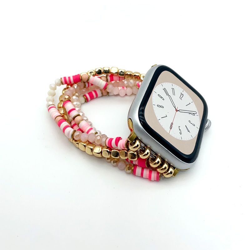 25g Weight Watch Strap Classification Silica Gel Material Solid Color Pattern Ethnic Style Style Ethnic Style Solid Color Watch Strap 2
