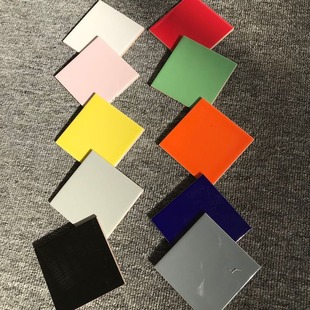 Color porcelain 150*150 solid color glazed brick small square brick Nordic style kitchen and bathroom wall brick children's clothing kindergarten floor