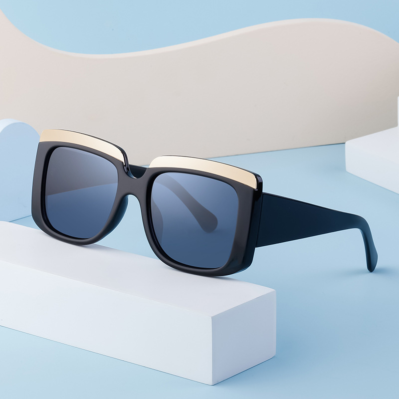 Box Sonnenbrille Für Damen Und Herren Mit Großem Rahmen_voghion.com