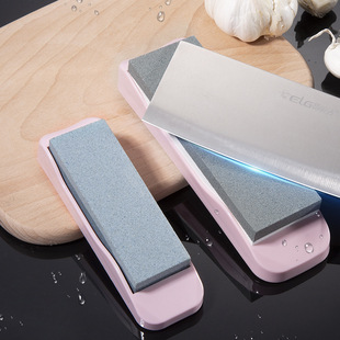 Sharpening Stone Household Kitchen Knife Kitchen Cutting Edge Special Double-sided Fine Grinding Scissors Ultra-fine Sharpening Tool Oil Stone Sharpening Tool