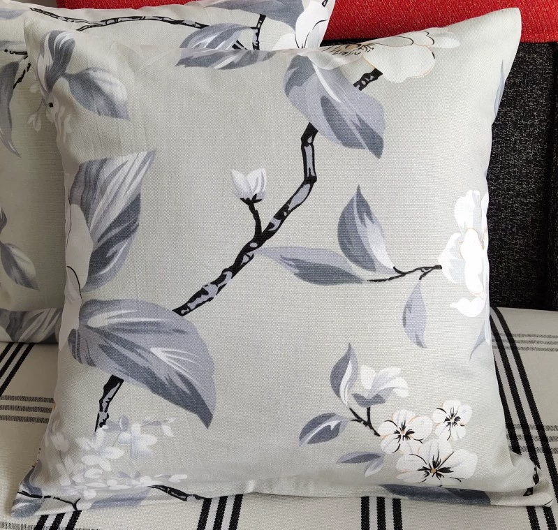 Cotton pillow, pillowcase, square sofa for bed, increased thickness