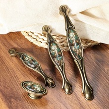 厂家直销中式古典水晶橱柜柜门把手抽屉衣柜拉手家具五金配件