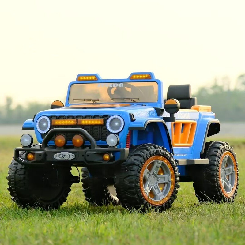 The new children's off-road vehicle electric car can sit adults four-wheel drive large power remote control toy car