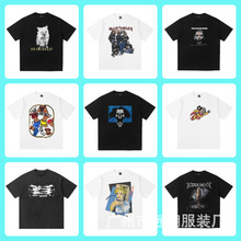 ŷ��SAINT����ӡ������ϴˮ������Ů��������oversize����T�����