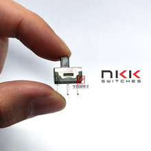 日本NKK MS12ANW03 MS-12 3脚2档 PCB针脚 高频用微型滑动开关