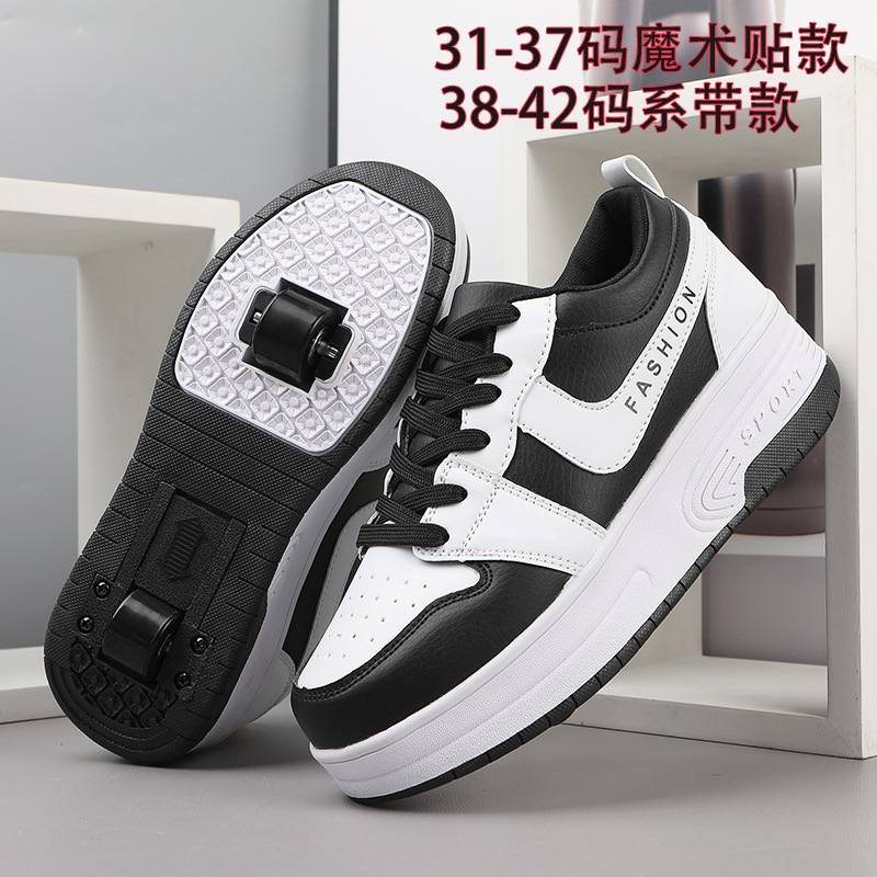001 black and white two rounds