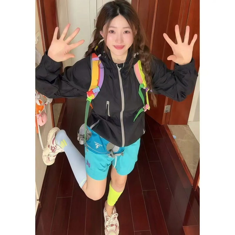 UPF50+アイスシルク速乾性日焼け止め服、男性と女性用、夏用、軽量で通気性のある屋外日焼け止め服、フード付きサイクリングスキン服|undefined