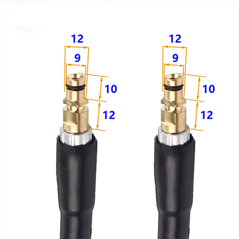 6m 고압 파이프(이중 퀵 플러그)