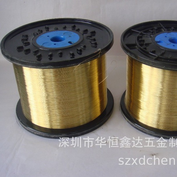 厂家优惠直供黄铜铁丝黄铜铁线黄铜软铁丝黄铜编织线编织丝