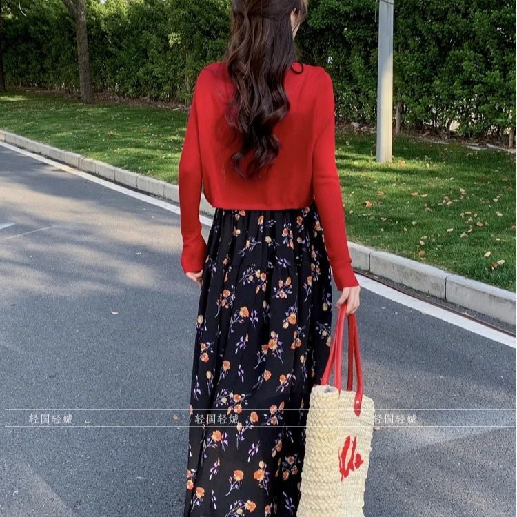 Fresh shiffon summer dress