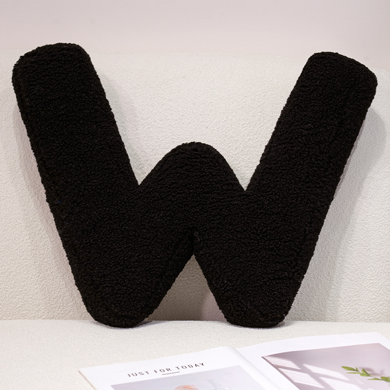 Cojín de Peluche con Forma de Letra de Felpa Decorativo para Fotografía image 28