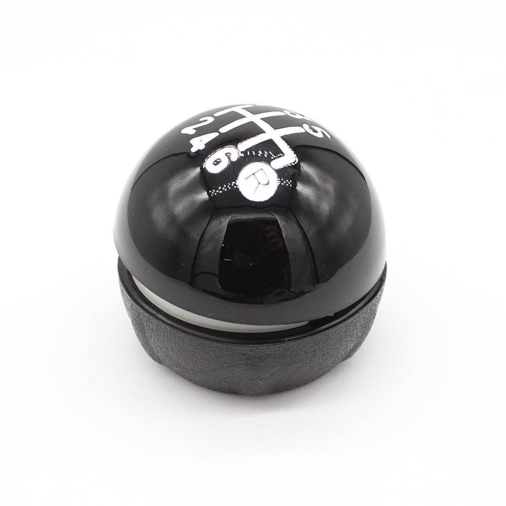 Cabeza de cambio de velocidad para Fiat 500C Black Handball Cross-Border Shift Handle Accessories image 2