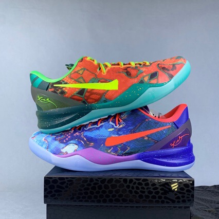 New Kobe 8 Night Light Limited Edition Anti-Slip Air Cushion Practical Wear-Resistant Shock-Absorbing Sports Shoes Basketball Shoes New Kobe 8 Night Light Limited Edition Anti-Slip Air Cushion Practical Wear-Resistant Shock-Absorbing Sports Shoes Basketball Shoes