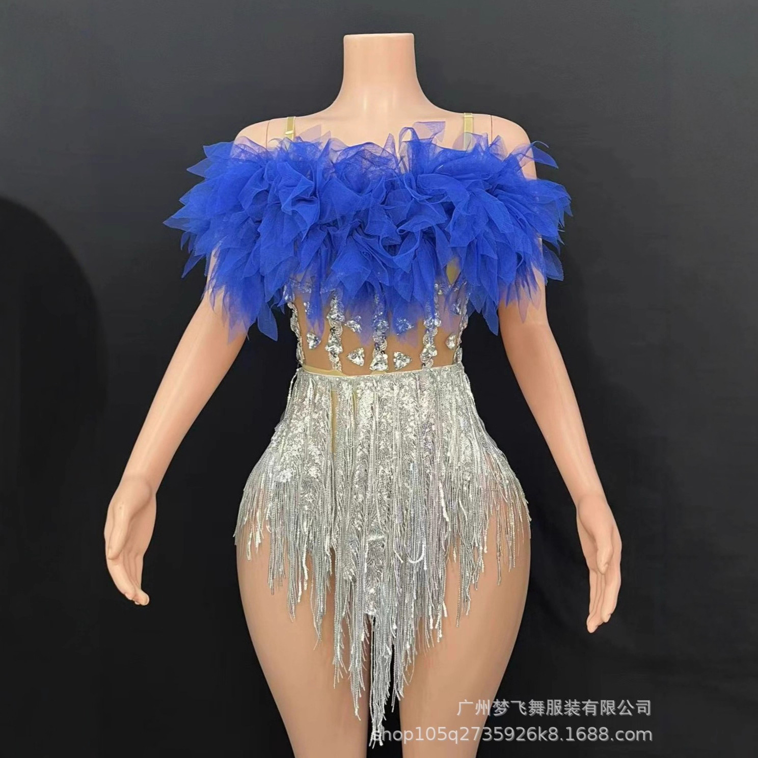 Sexy Tight Skirt Evening Party Performance Costume Bar Lady Party Costume Prom Dress Performance Costume Dance Costume