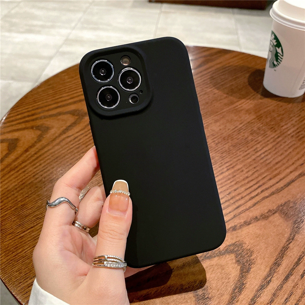 Яблоко, силикон совместимый с iPhone 14, чехол для телефона, защитный чехол, инфлюенсер, 14promax, iphone, защита от падений, простой и элегантный дизайн