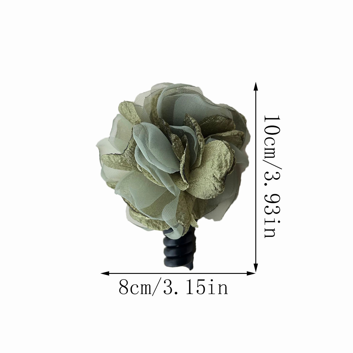 Women's Sweet Simple Style Flower Plastic Cloth Hair Tie display picture 2