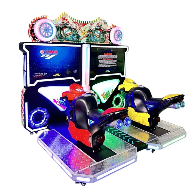 Racing Motorcycle Children's Paradise Juego de simulación Juego de juegos de entretenimiento interior Equipo de videojuegos Sala de juegos Juegos comerciales que conducen a monedas