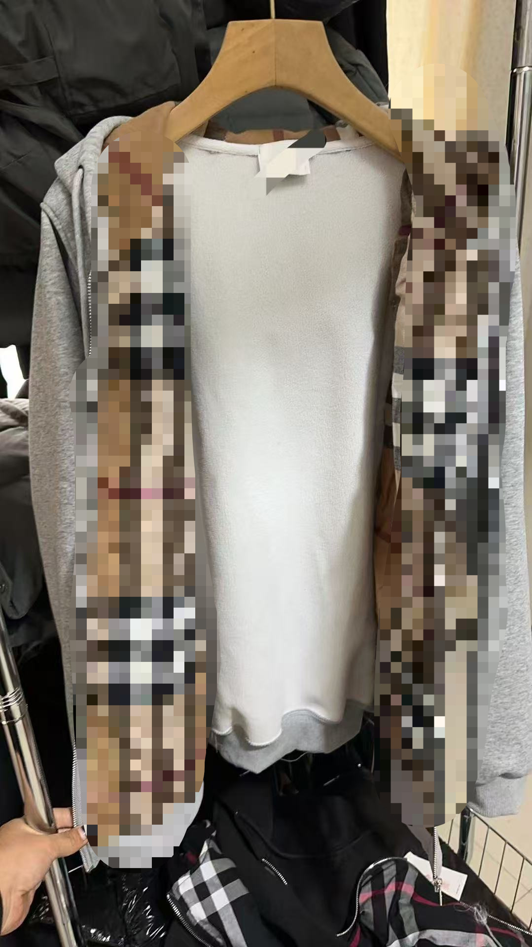 그레이 [격자 무늬 안감]