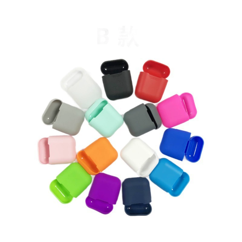 Защитный силиконовый чехол (Apple AirPods 1/2/3/4), эко-силикон, ударопрочный и моющийся