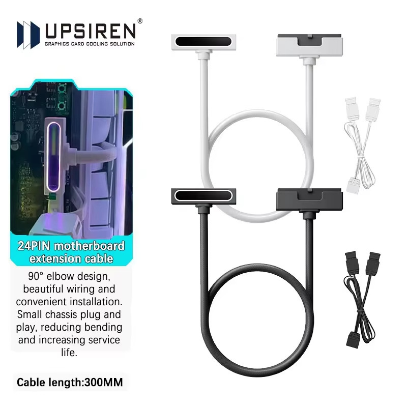 Upsiren Motherboard Power Cable Graphics Card Power Cable Cpu Power Extension Cable