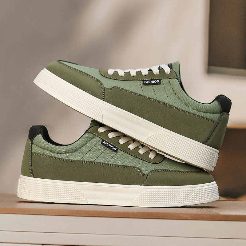 Xiaoqing año nuevo y verano nuevo estilo cómodo y transpirable tacón plano boca baja a juego casual estilo coreano todo-fósforo zapatos perezosos con cordones