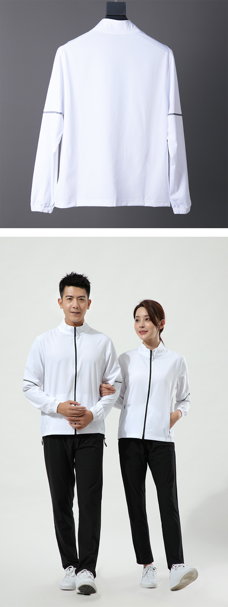 Men's Quick-Dry Running Jacket – Lightweight Long-Sleeve Sun Protection Top For Outdoor Sports & Casual Wear (S-5XL, Multiple Colors)​_voghion.com