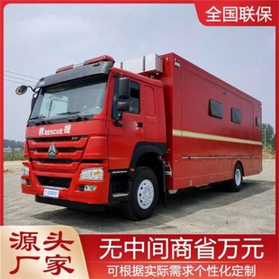 National Vi Sinotruk Shandeka Single-Axle Command Vehicle 24-Bed Emergency Support Camper Conference Vehicle