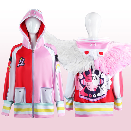 One Piece cos costume One Piece RED Theatrical Version of the world's diva UTA Uta cosplay costume jacket