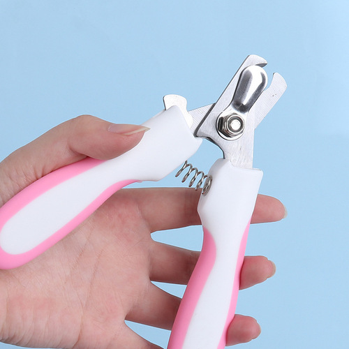 Stainless steel pet nail clippers set for cats and dogs, nail trimmer and grooming tool for pets