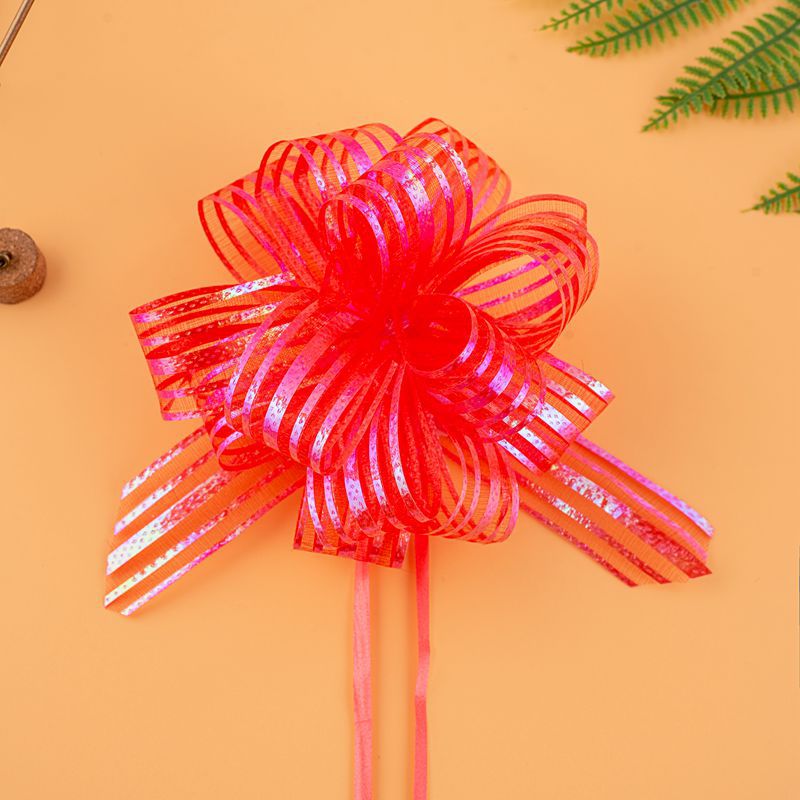 Comercio exterior transfronterizo medio 30 Navidad vacaciones regalo embalaje cinta esférica nieve hilo dibujado a mano flor dibujo de cinco líneas flor