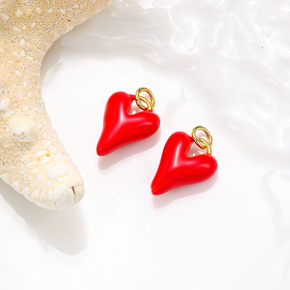 Bijoux En Gros Rétro Style Simple Star Forme De Cœur Noeud D'Arc Le Cuivre Pendentif Chaîne De Câble display picture 11