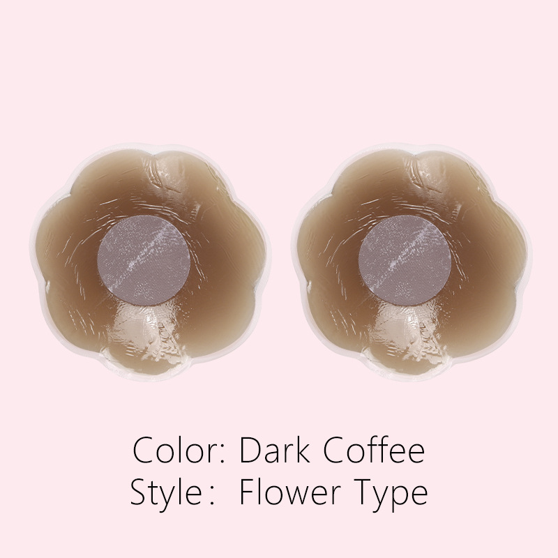 6.5CM 다크 커피 패턴(단조 천으로 붙여넣기)