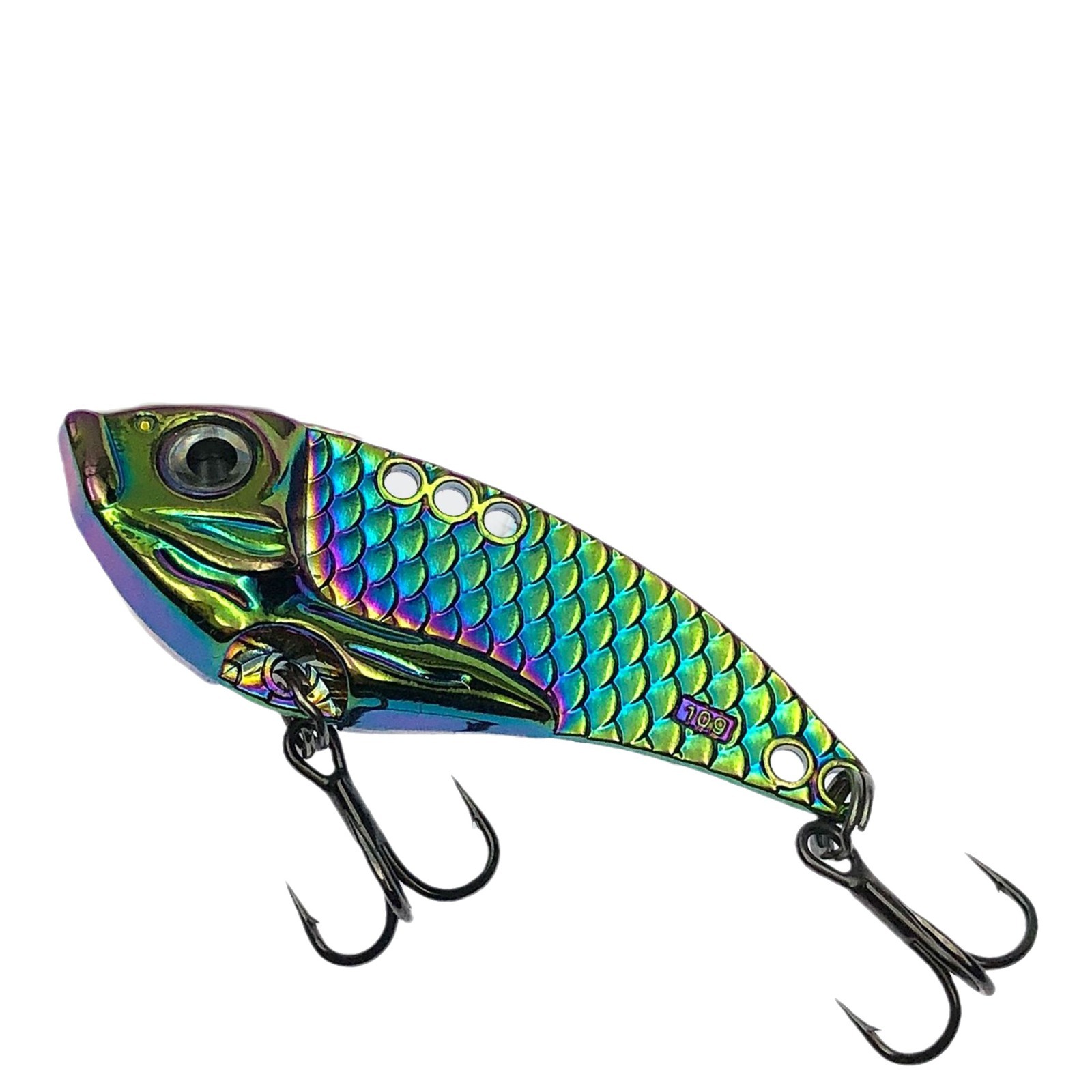 Colorful dragon scales VIB Luya bionic hard bait VIB Luya bait far cast metal fake bait freshwater tap bass bait bait 5