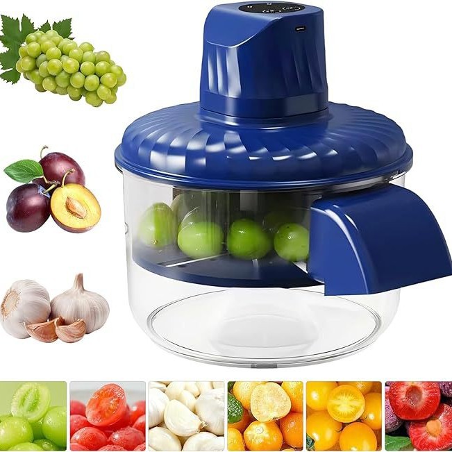 Electric Automatic Grape Peeling Machine One-Touch Garlic Peeler for Grapes Garlic Jujube Small Fruits