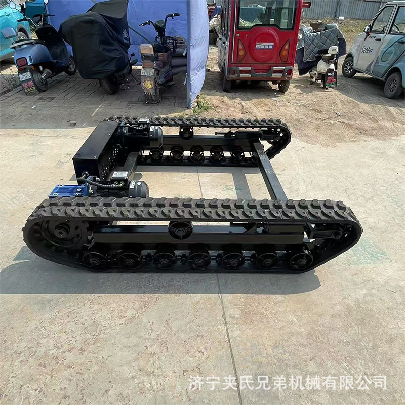 厂家供应履带底盘大型钢制变速底盘总成全地型遥控智能履带底盘车|undefined