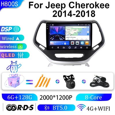 Jeep 14-18 Liberty üçün DVD Naviqasiya, Carplay Bluetooth GPS Sistemi