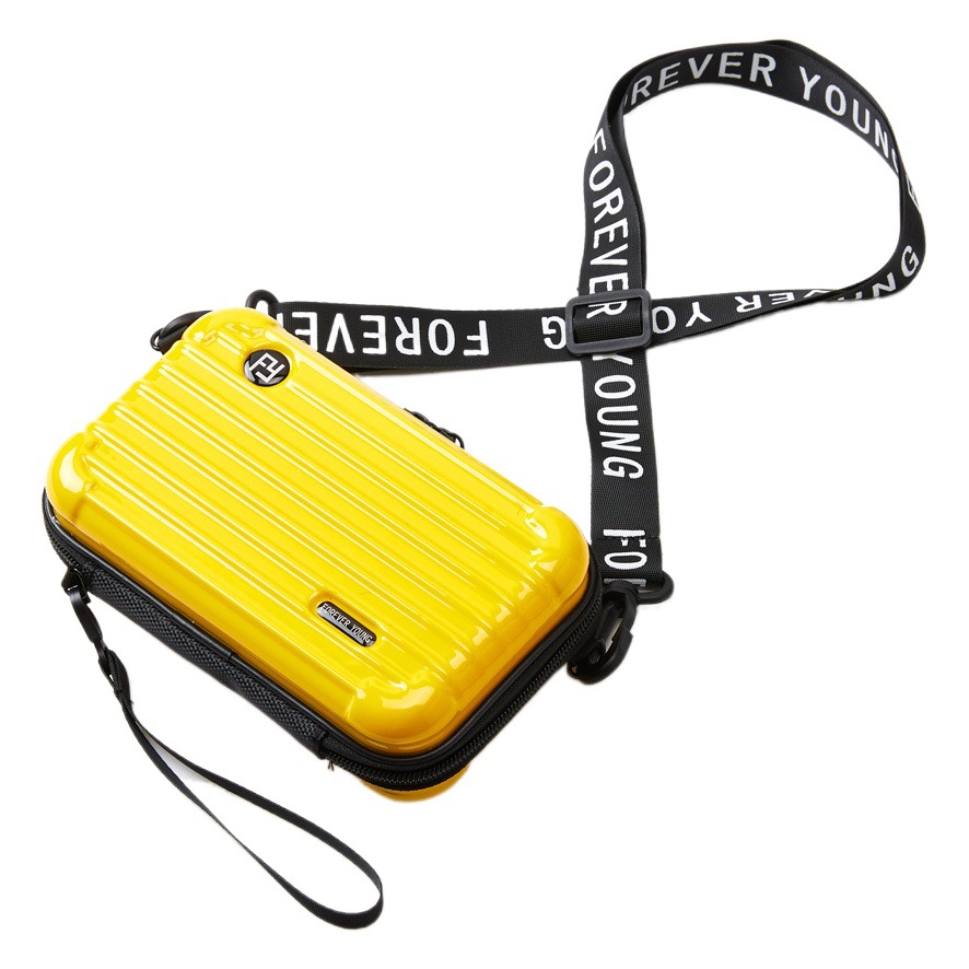 PC duro Shell bolsa de cosméticos fijo LOGO hombro mensajero bolsa de viaje conveniente bolsa de lavado bolsa de almacenamiento de equipaje