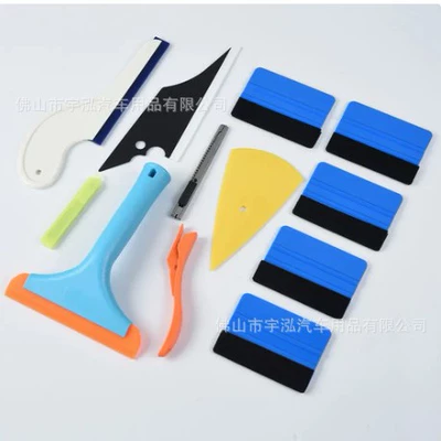 Professional-Grade Car Window Tinting Film Set, Vinyl Scraper Tool Set, Cross-Border Film Application Tool Set