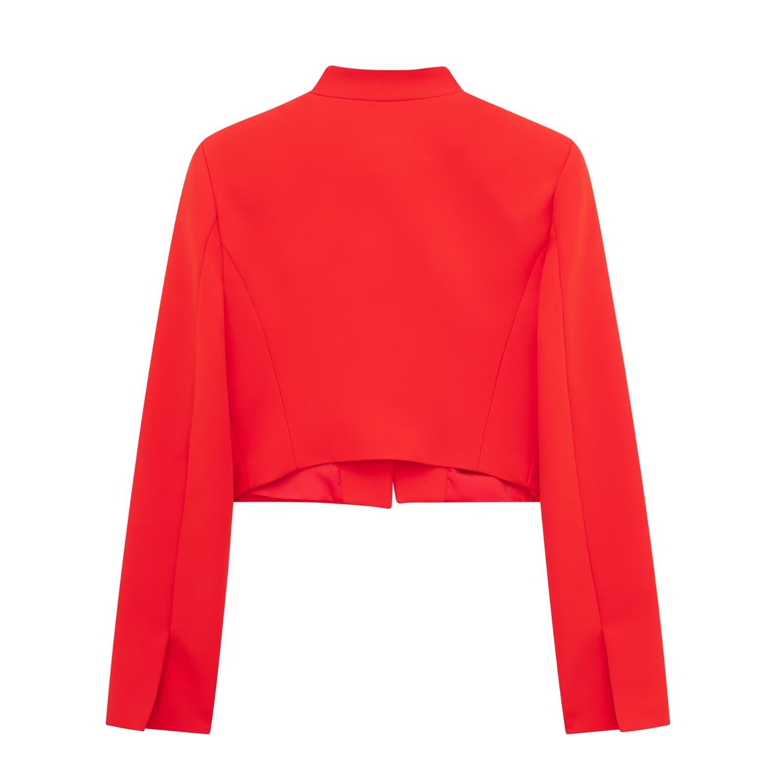 Women's clothing 2024 spring new style temperament slim fit short suit jacket_voghion.com