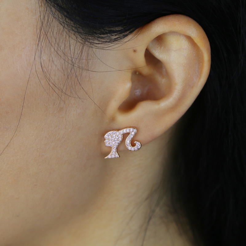 Cubic Zirconia And Pearl Stud Earrings For Everyday Elegance_voghion.com