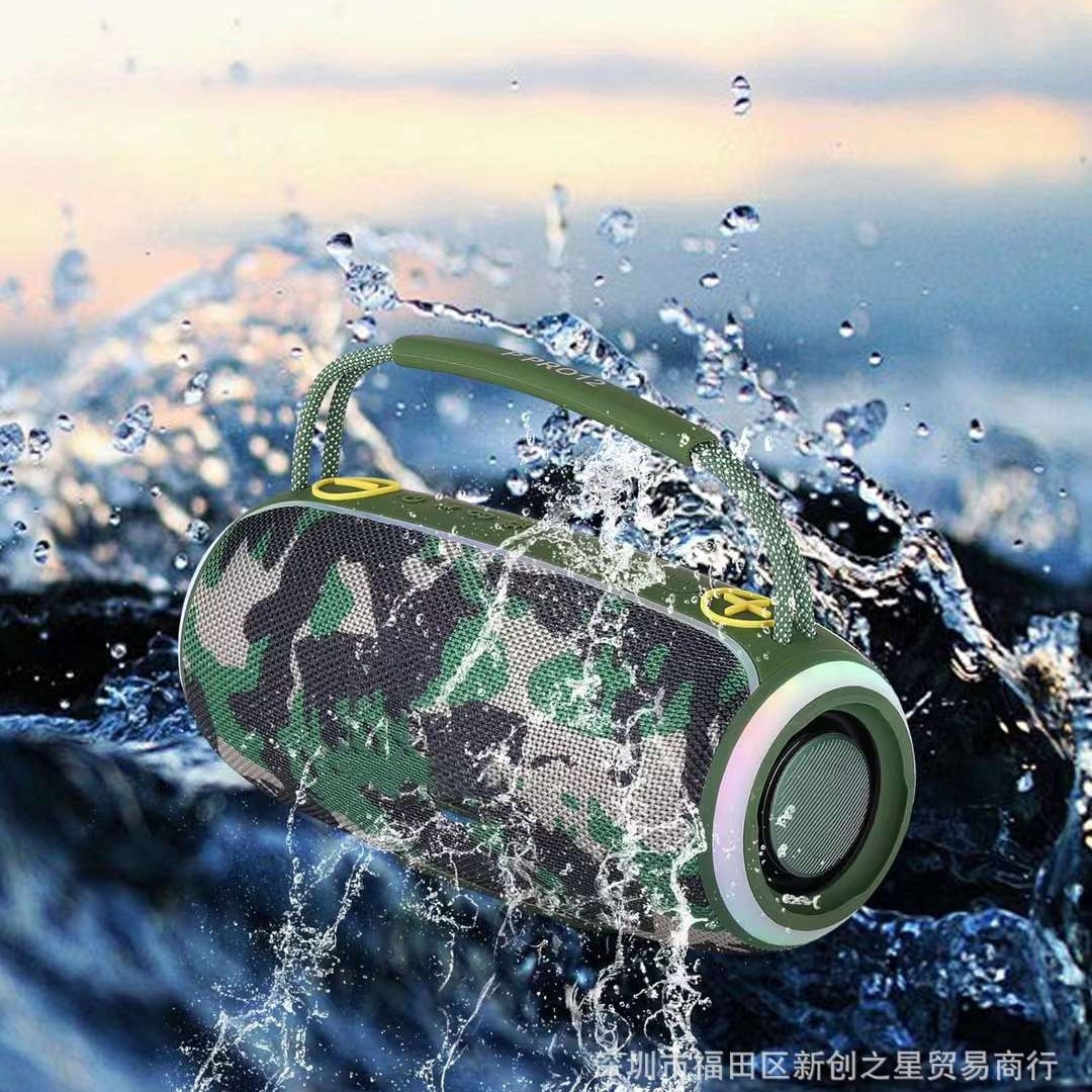 Transfronterizo P PRO12 altavoces Bluetooth inalámbricos portátiles sonido al aire libre alta calidad de sonido pequeño subwoofer de fiesta pesada