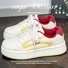 2025新款爆款秋季回力女鞋板鞋女款小众拼色小白鞋女百搭日常鞋子