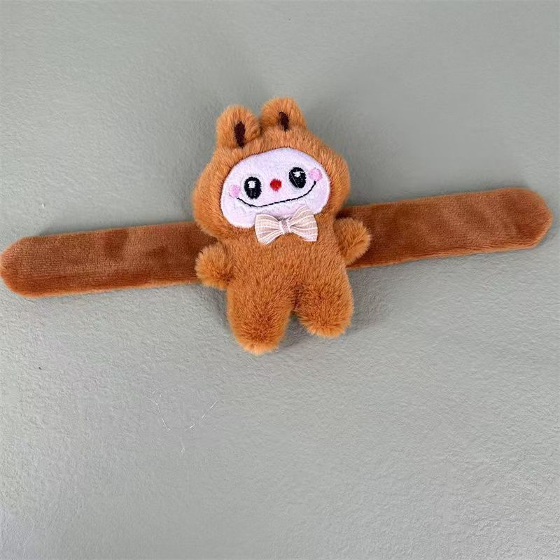 갈색 가로 버전 래브 인형