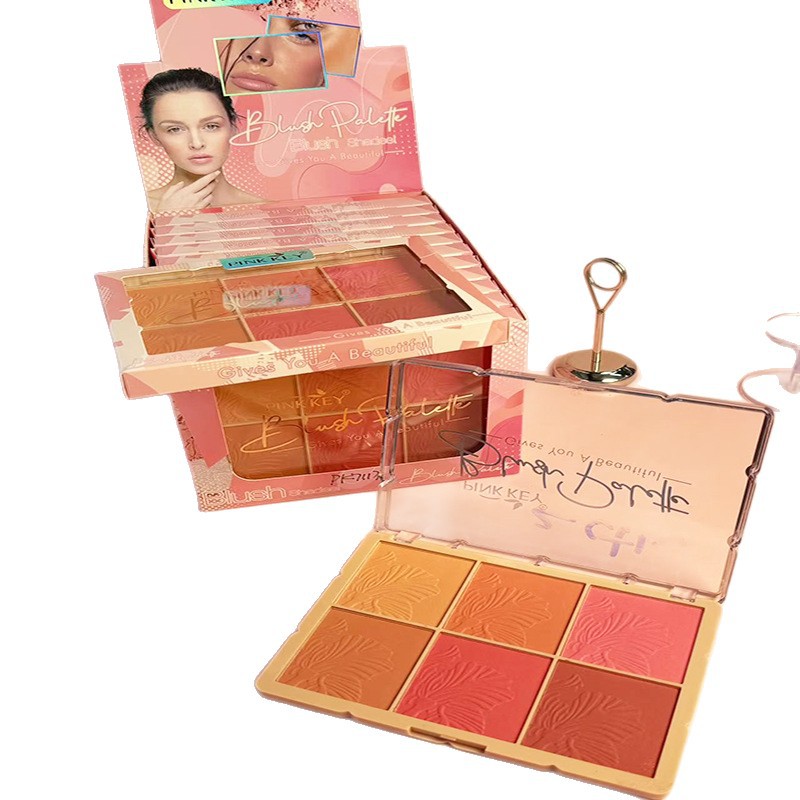 PINKKEY nuevo comercio exterior transfronterizo mejora blush multicolor perlado mate oro cebolla polvo fino parpadeo de sombra de ojos en stock