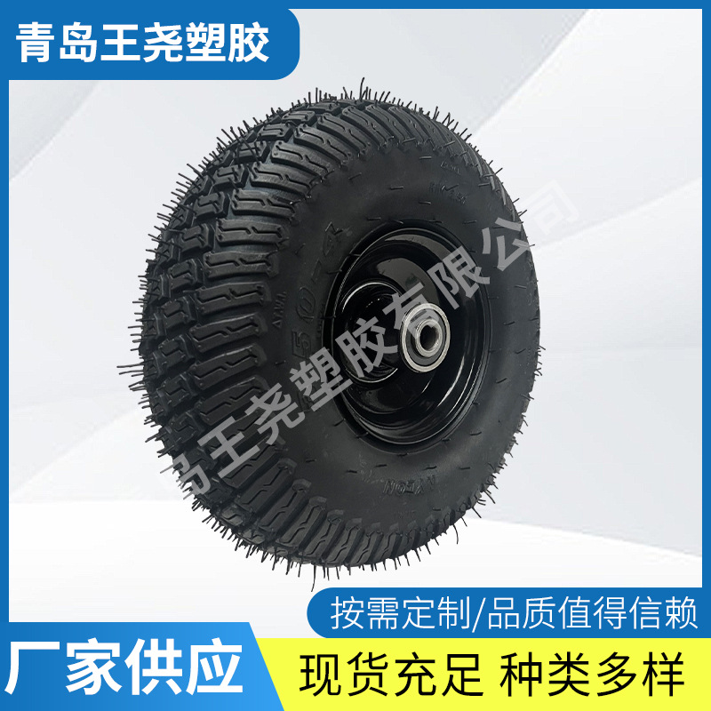 2025新款3.50-4充气轮胎工具车轮胎通用轮胎手推车轮子现货批发