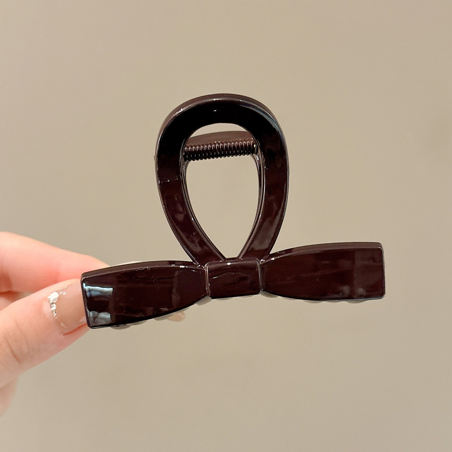 1#[chocolate color] 8cm small gripper