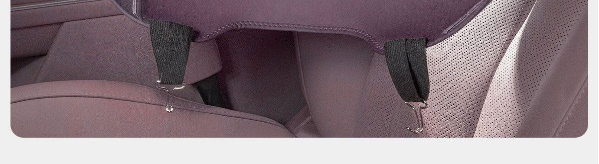 High-grade Nappa leather new single-piece women's seat cushion, purple seat pad, rear car seat cushion, suitable for all seasons