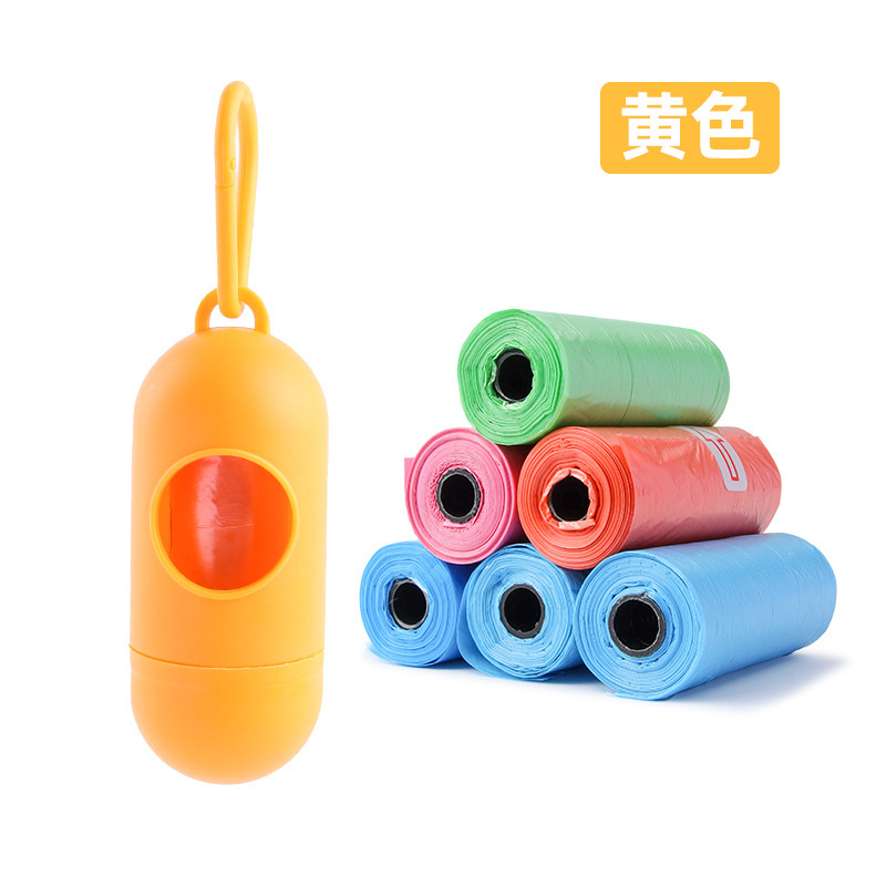Exclusividad transfronteriza para picadores para perros, suministros portátiles de limpieza para mascotas, bolsas de basura, dispensadores de cápsulas al por mayor