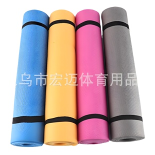Wholesale EVA Fitness Yoga Mat Home Shock Absorbing Quiet Rope Skipping Non-slip Mat Sports Thickened and Widened Yoga Mat