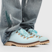 鞋子男鞋潮牌高级感男款休闲鞋2025鞋子男小众德比鞋青少年小皮鞋